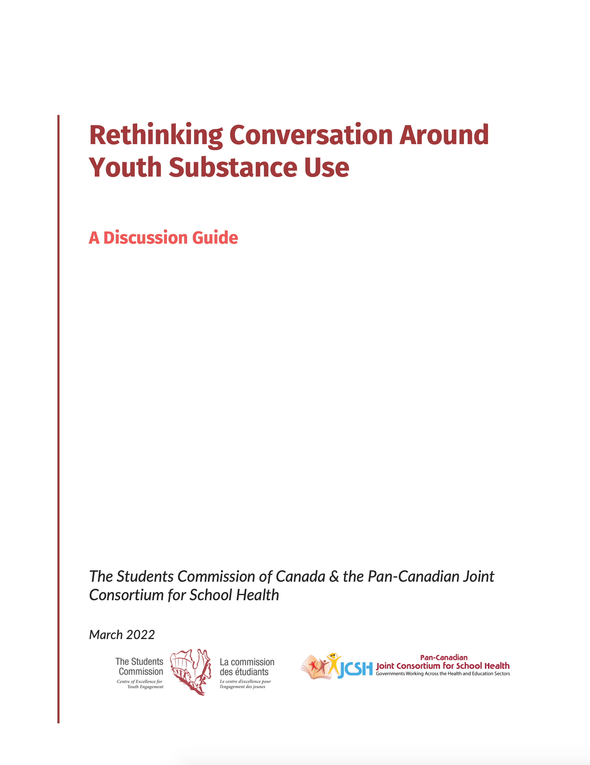 Just Think Ahead: Discussion Guide for Adult Allies and Educators