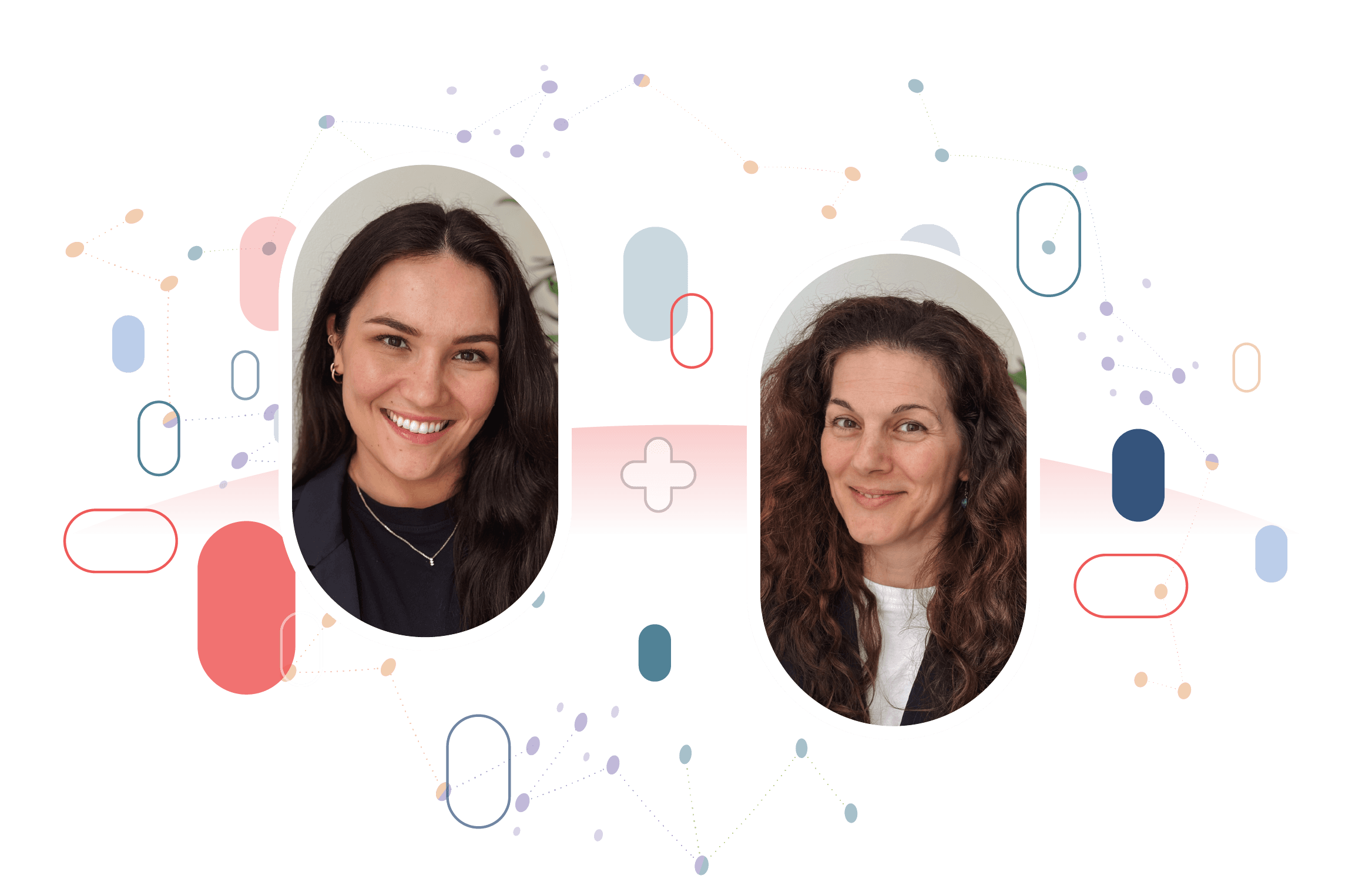 Photo de Florence Bergeron et Christa Romaldi, codirectrices de la CÉC